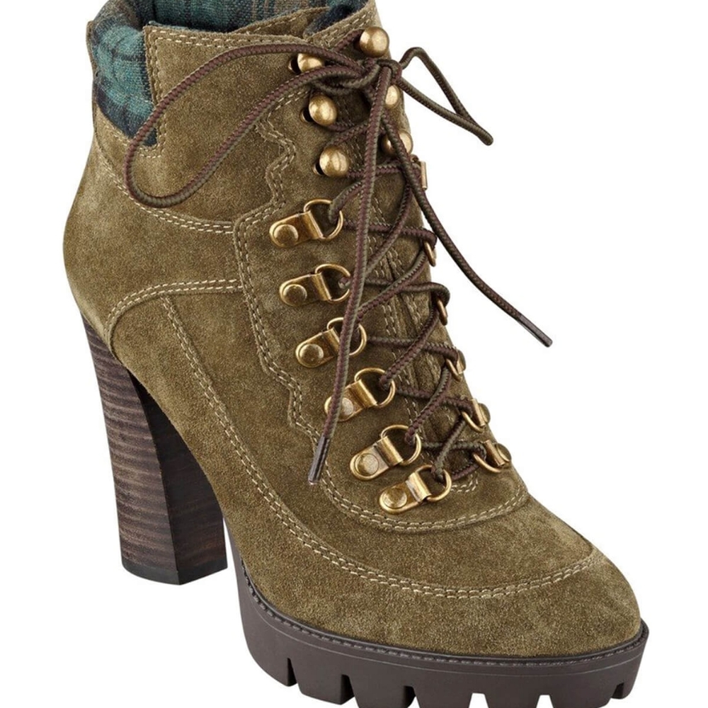 Nine west Hiking Heeled Boot